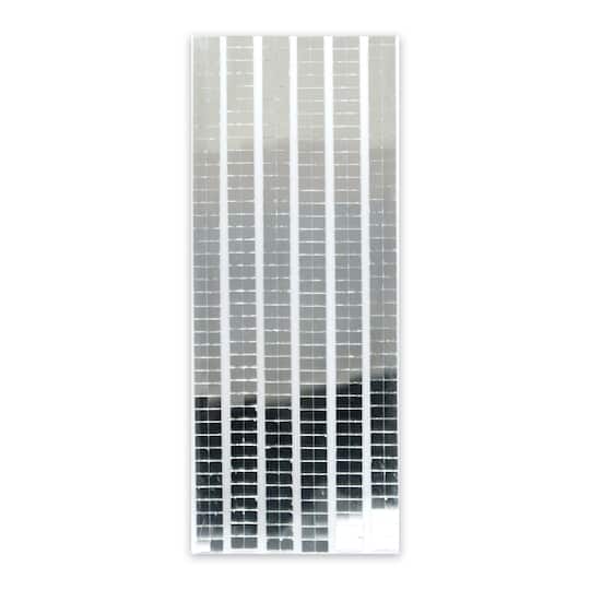 Silver Mirror Strip Stickers by Recollections™